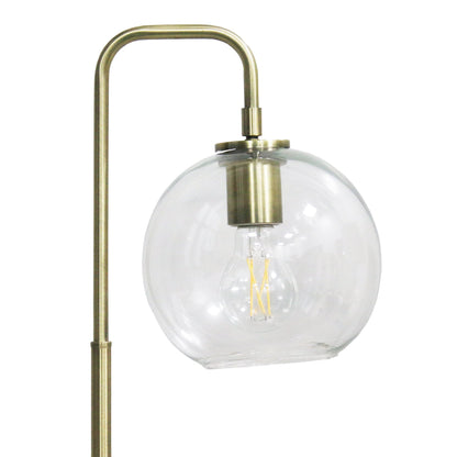 LuxeRay Simple Glass Globe Arched Table Lamp - TBL04202901