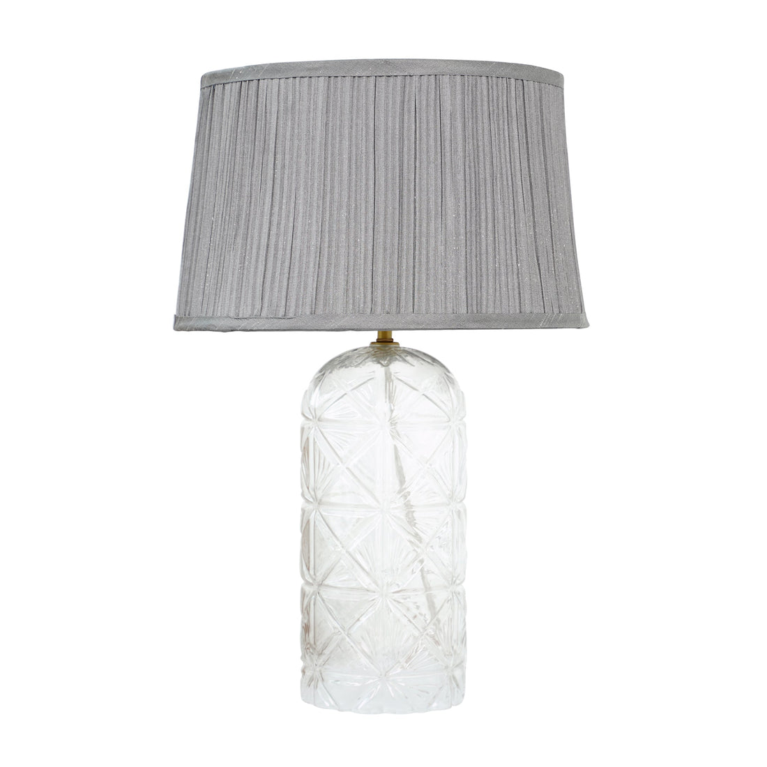 Luxora Table Lamp Gold - Clear and Grey - TBL04104101