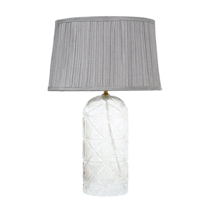 Luxora Table Lamp Gold - Clear and Grey - TBL04104101