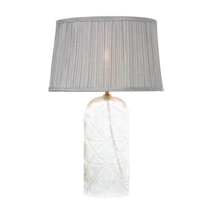 Luxora Table Lamp Gold - Clear and Grey - TBL04104101
