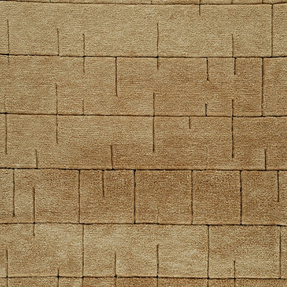 Luzmont Golden Brown Medium Rug - R408372
