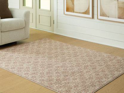 Lyamford Beige/Gray/Brown Medium Rug - R408502
