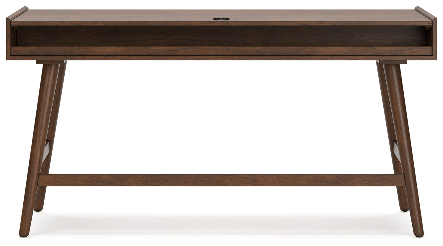 Lyncott Brown 60" Home Office Desk - H615-44 - Bien Home Furniture &amp; Electronics
