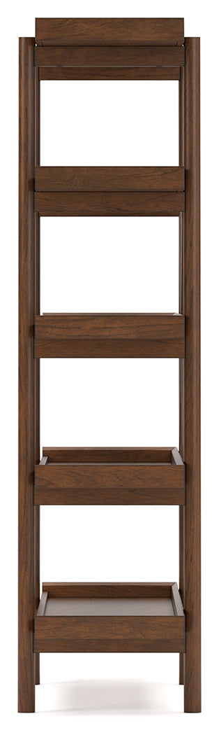 Lyncott Brown 70" Bookcase - H615-70 - Bien Home Furniture &amp; Electronics