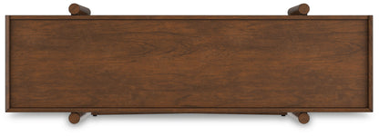 Lyncott Brown 70" Bookcase - H615-70 - Bien Home Furniture &amp; Electronics