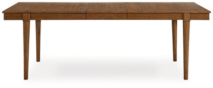 Lyncott Extension Dining Table and 4 Chairs - D615D27