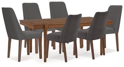 Lyncott Extension Dining Table and 6 Chairs - D615D26