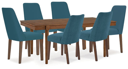 Lyncott Extension Dining Table and 6 Chairs - D615D28