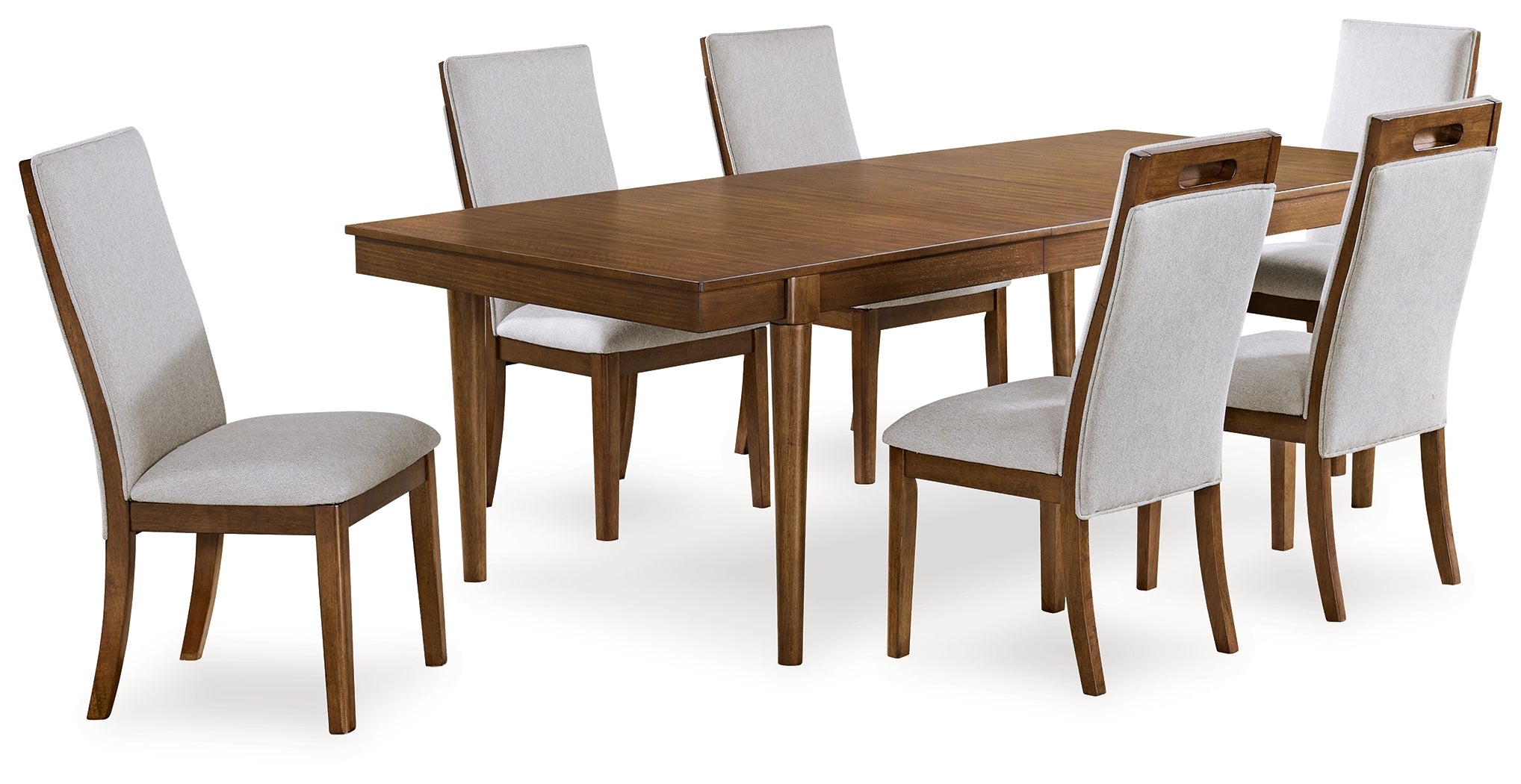 Lyncott Extension Dining Table and 6 Chairs - D615D31