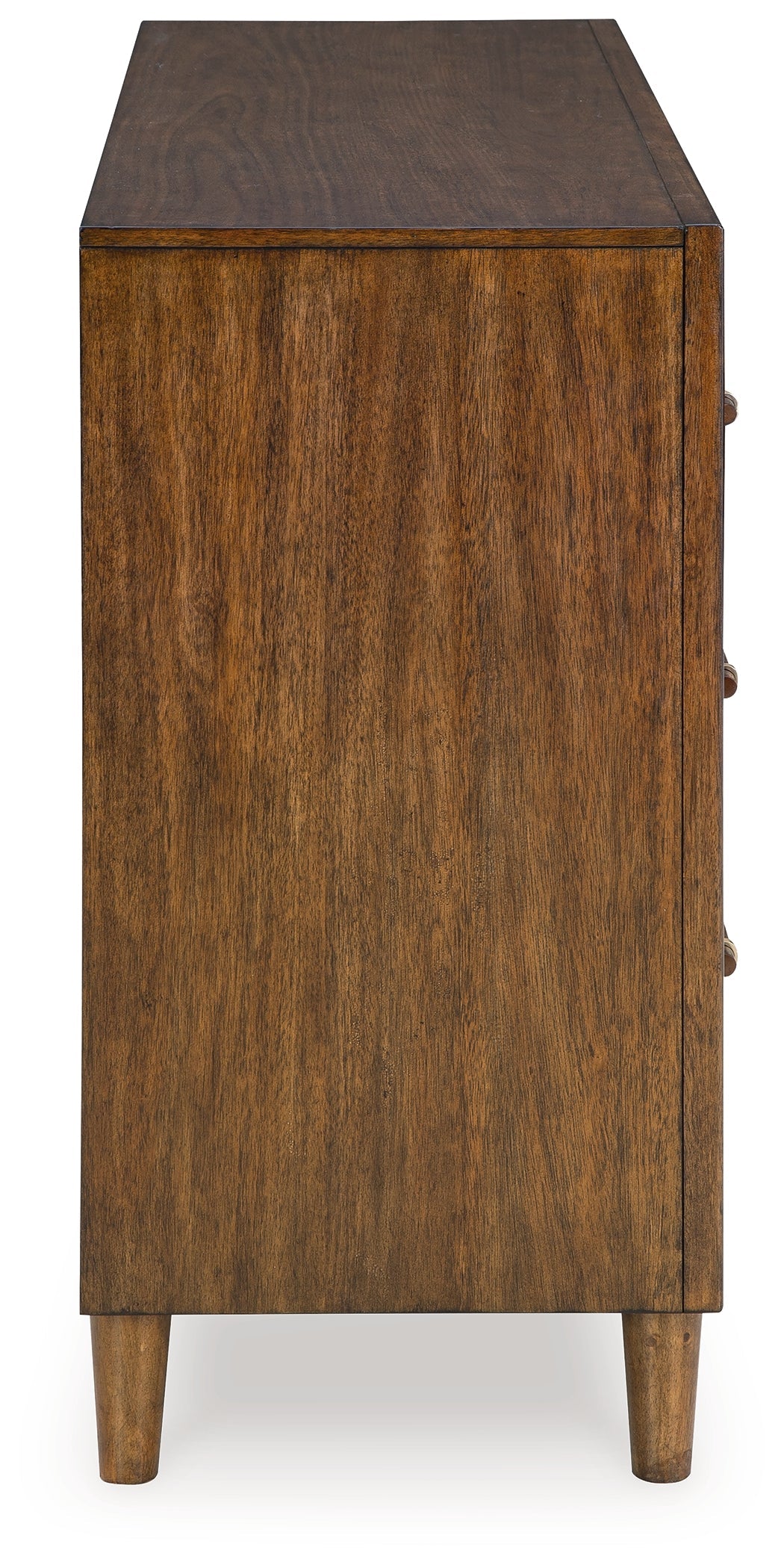Lyncott King Upholstered Bed with Dresser and 2 Nightstands in Brown from Ashley - Luna Furniture