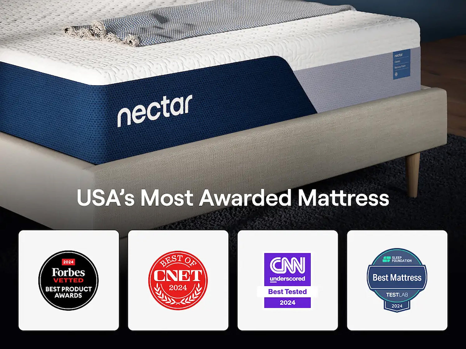 M125 - NECTAR Memory Foam (Firm)  (ETA: 10/3) *Queen - M125 NECTAR Queen