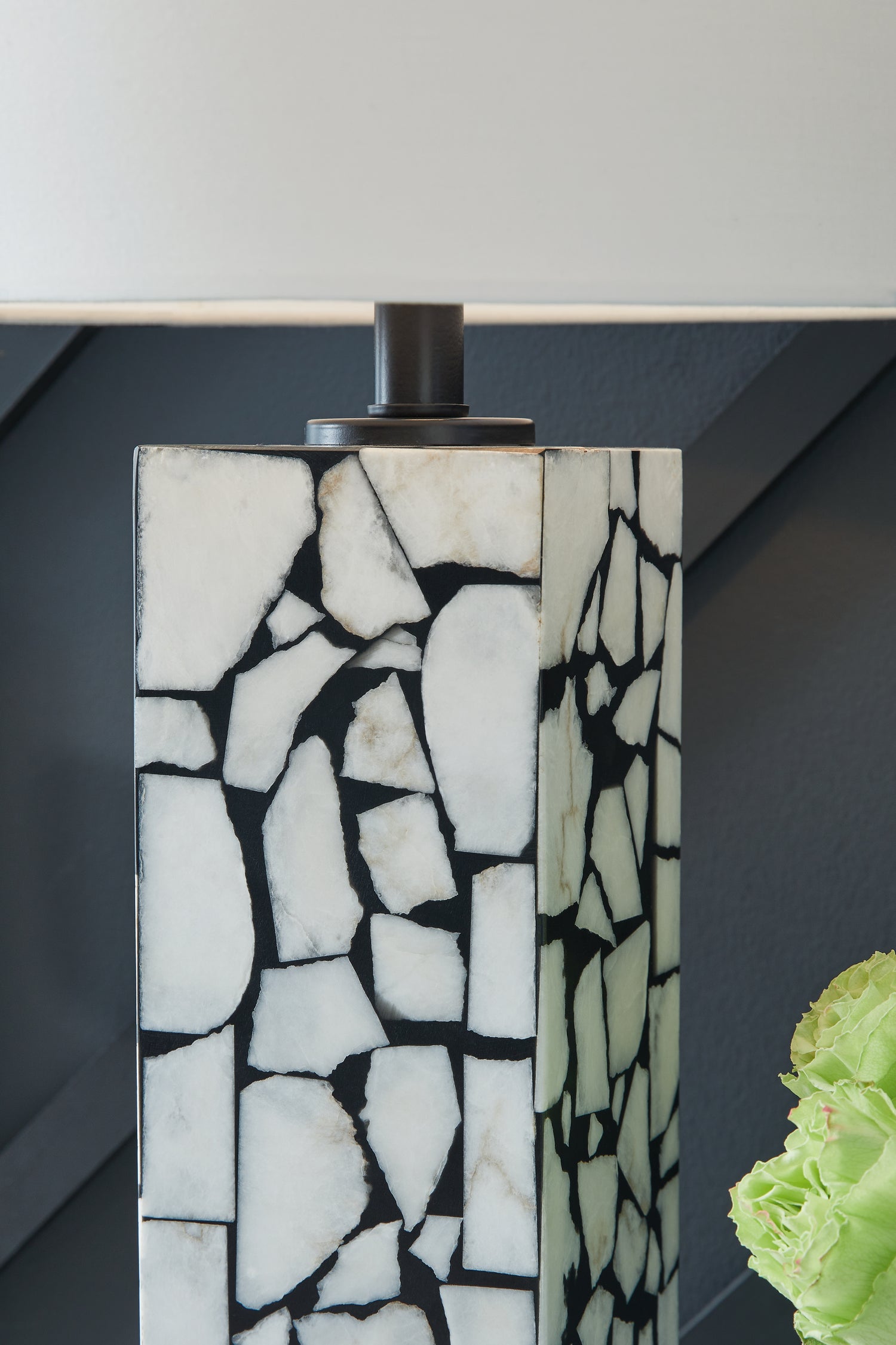 Macaria White/Black Table Lamp (Set of 2) - L429044X2