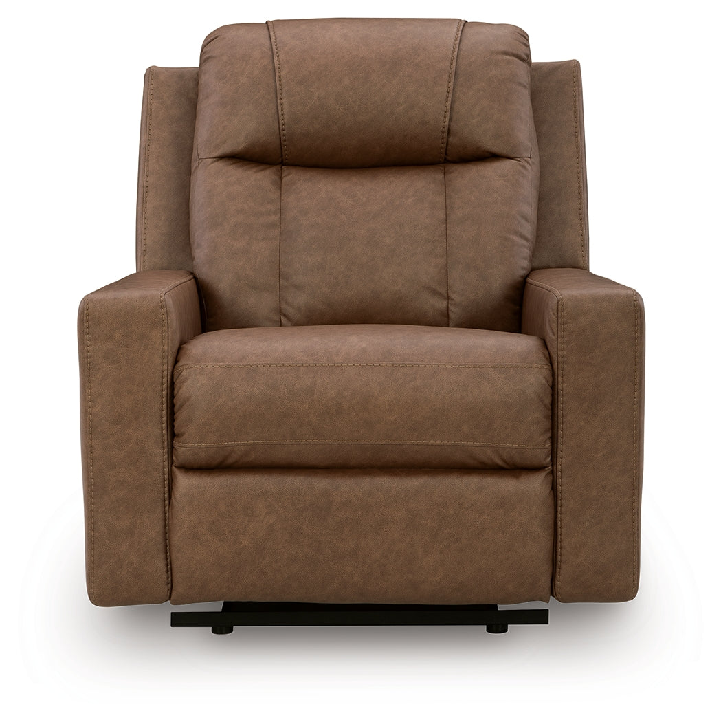 Mackmenville Caramel Recliner - 7471429
