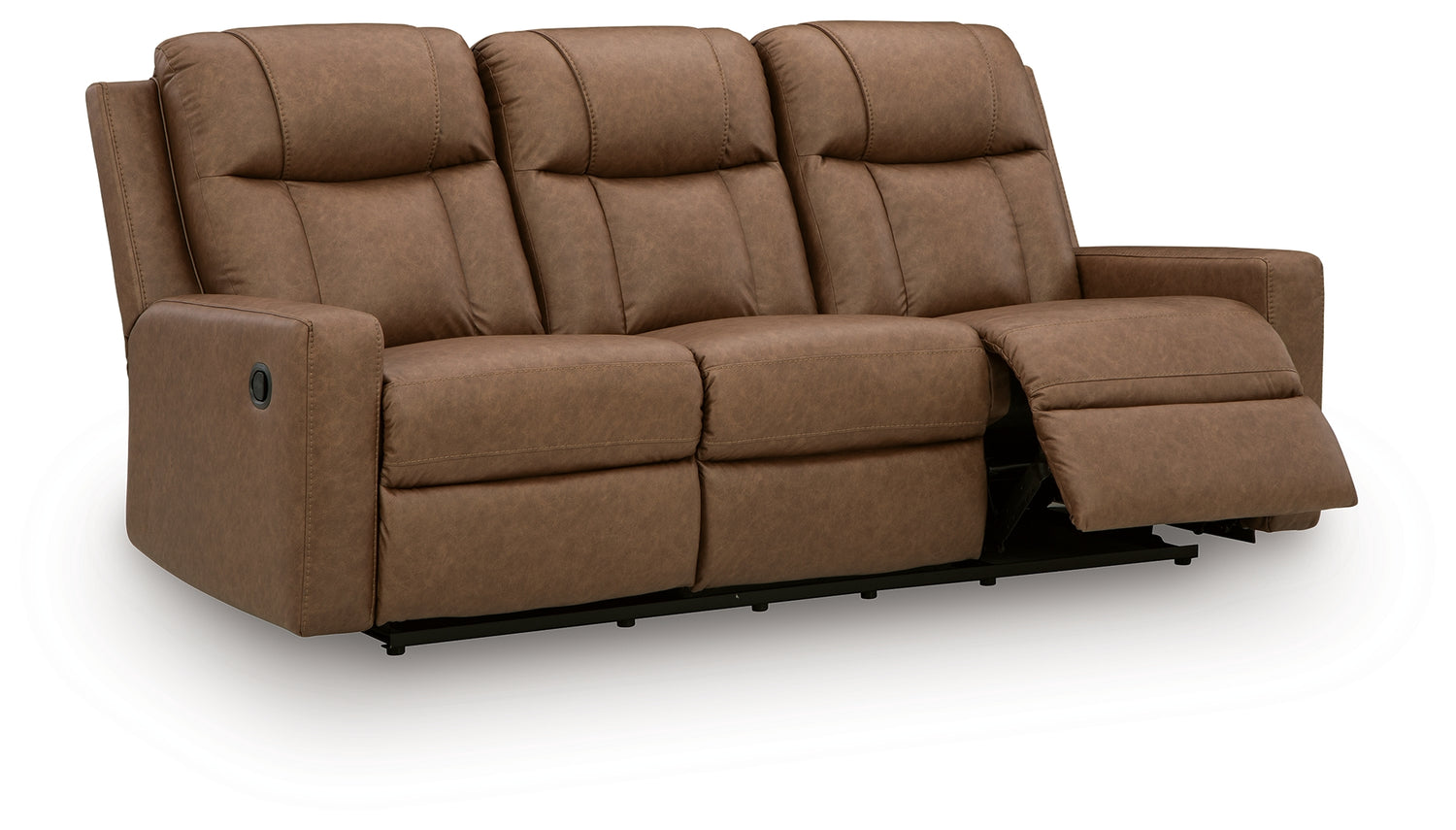 Mackmenville Caramel Reclining Sofa - 7471488