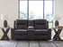 Mackmenville Carbon Reclining Loveseat with Console - 7471394