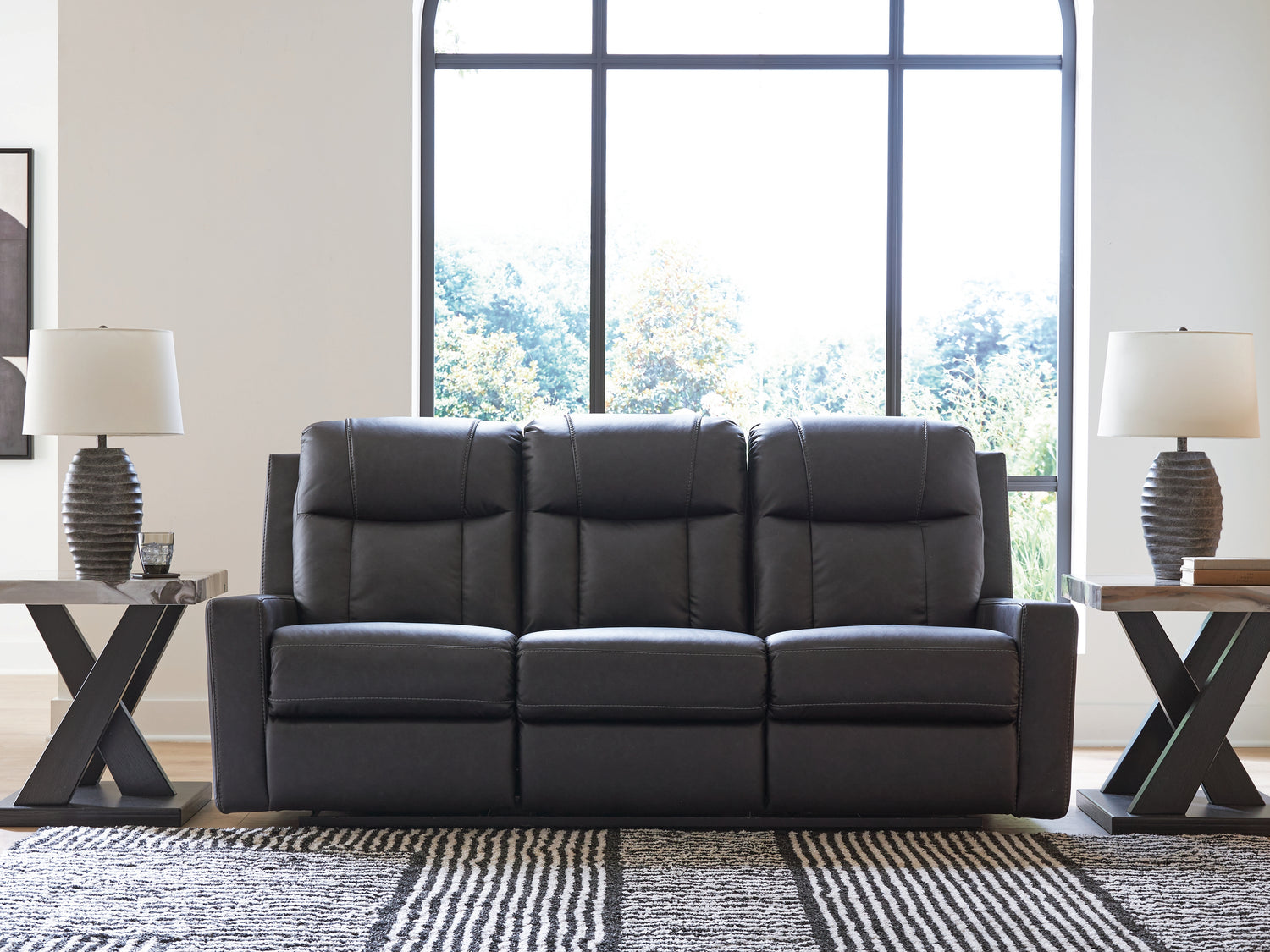 Mackmenville Carbon Reclining Sofa - 7471388