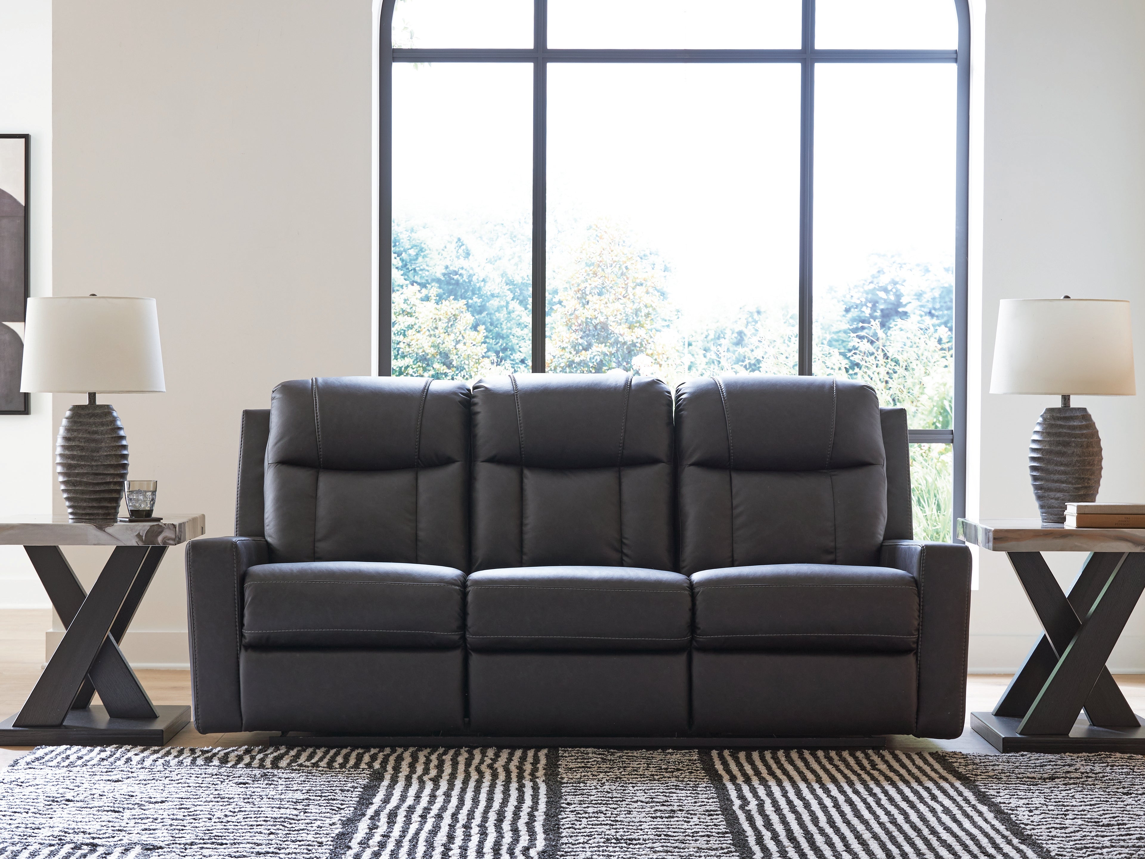 Mackmenville Carbon Reclining Sofa - 7471388