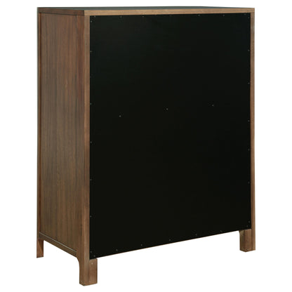 Maderia 5-drawer Chest of Drawers Walnut - 223325