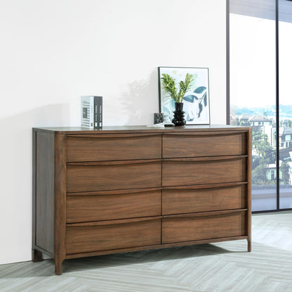 Maderia 8-drawer Dresser Cabinet Walnut - 223323