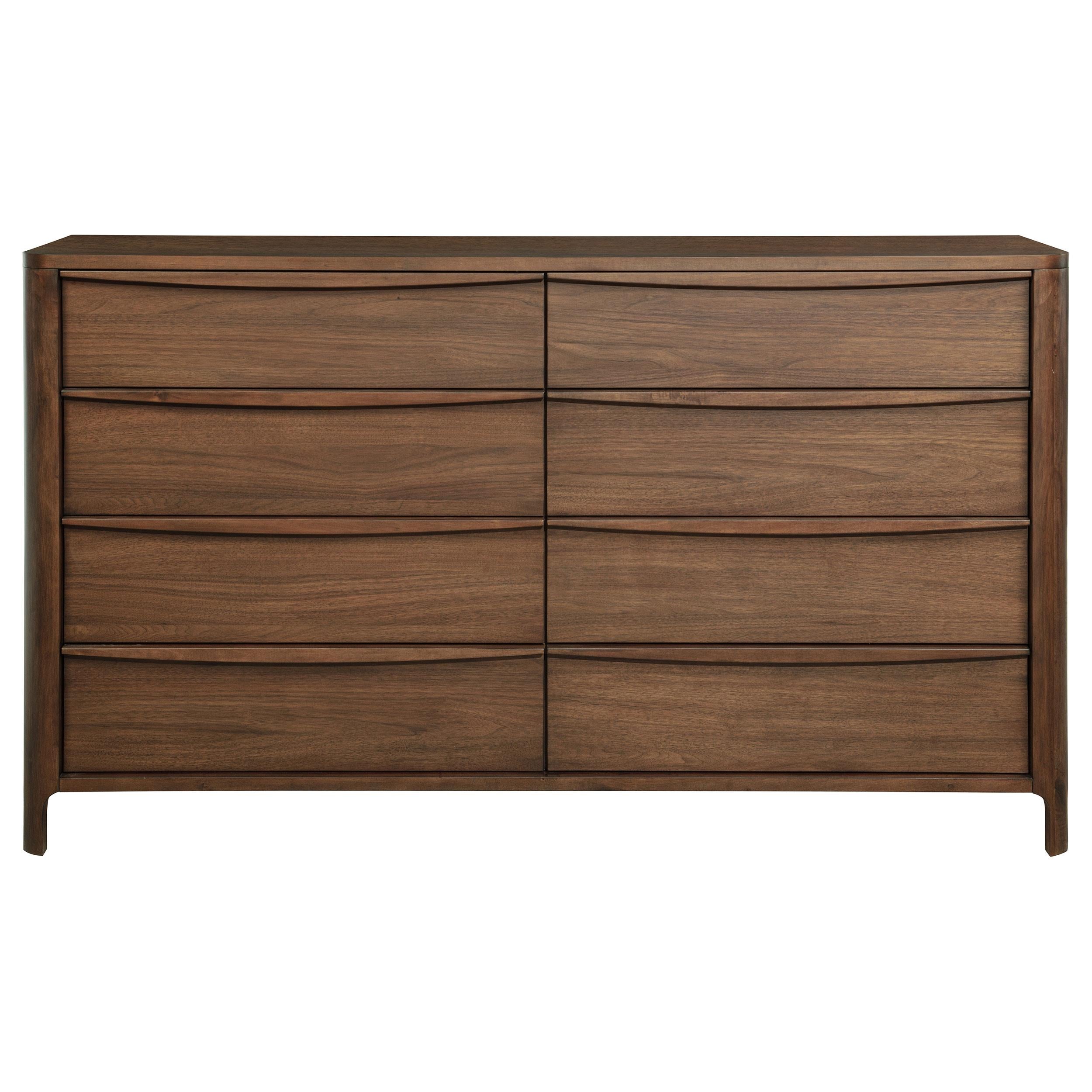 Maderia 8-drawer Dresser Cabinet Walnut - 223323