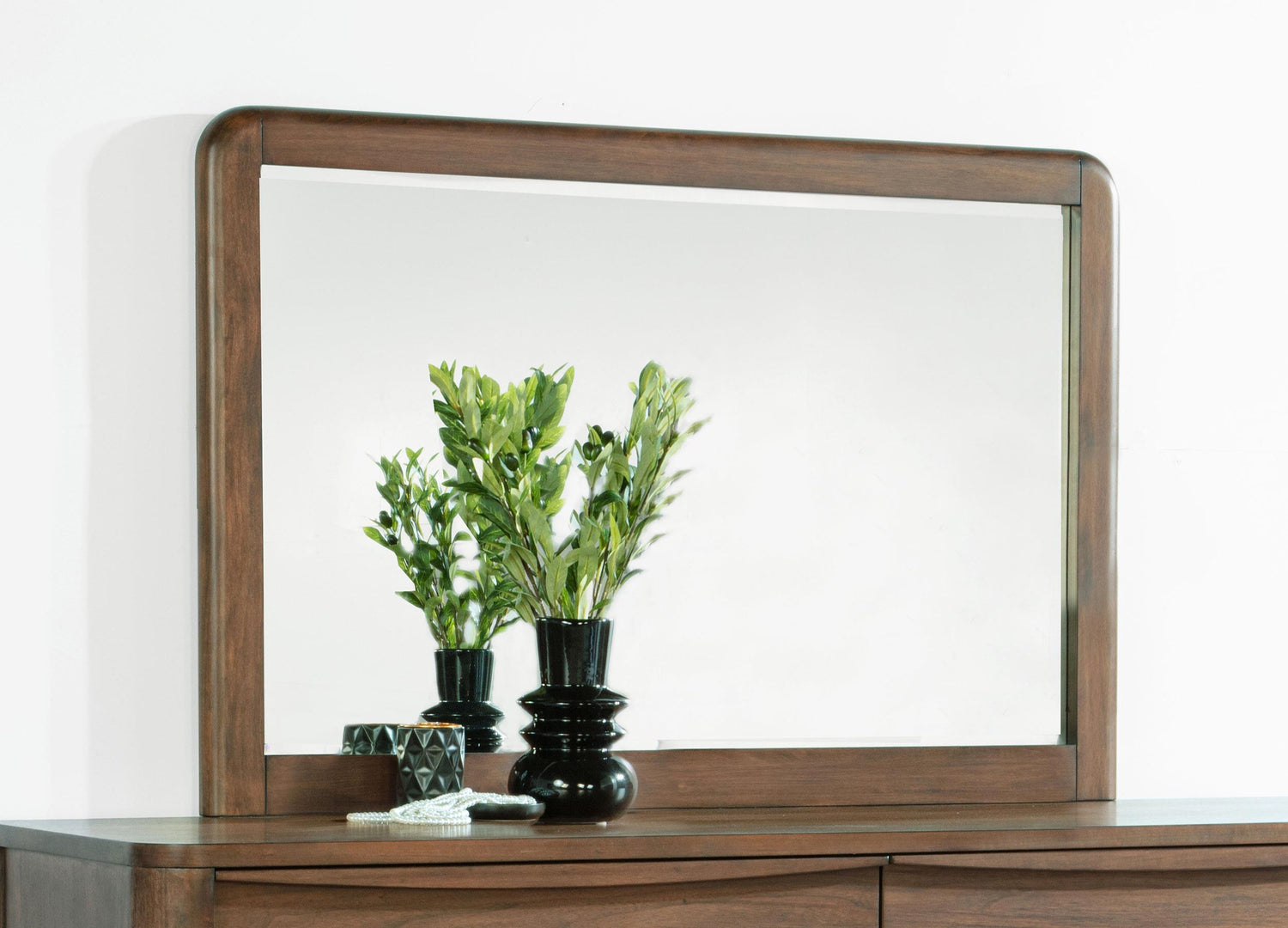 Maderia Dresser Mirror Walnut - 223324