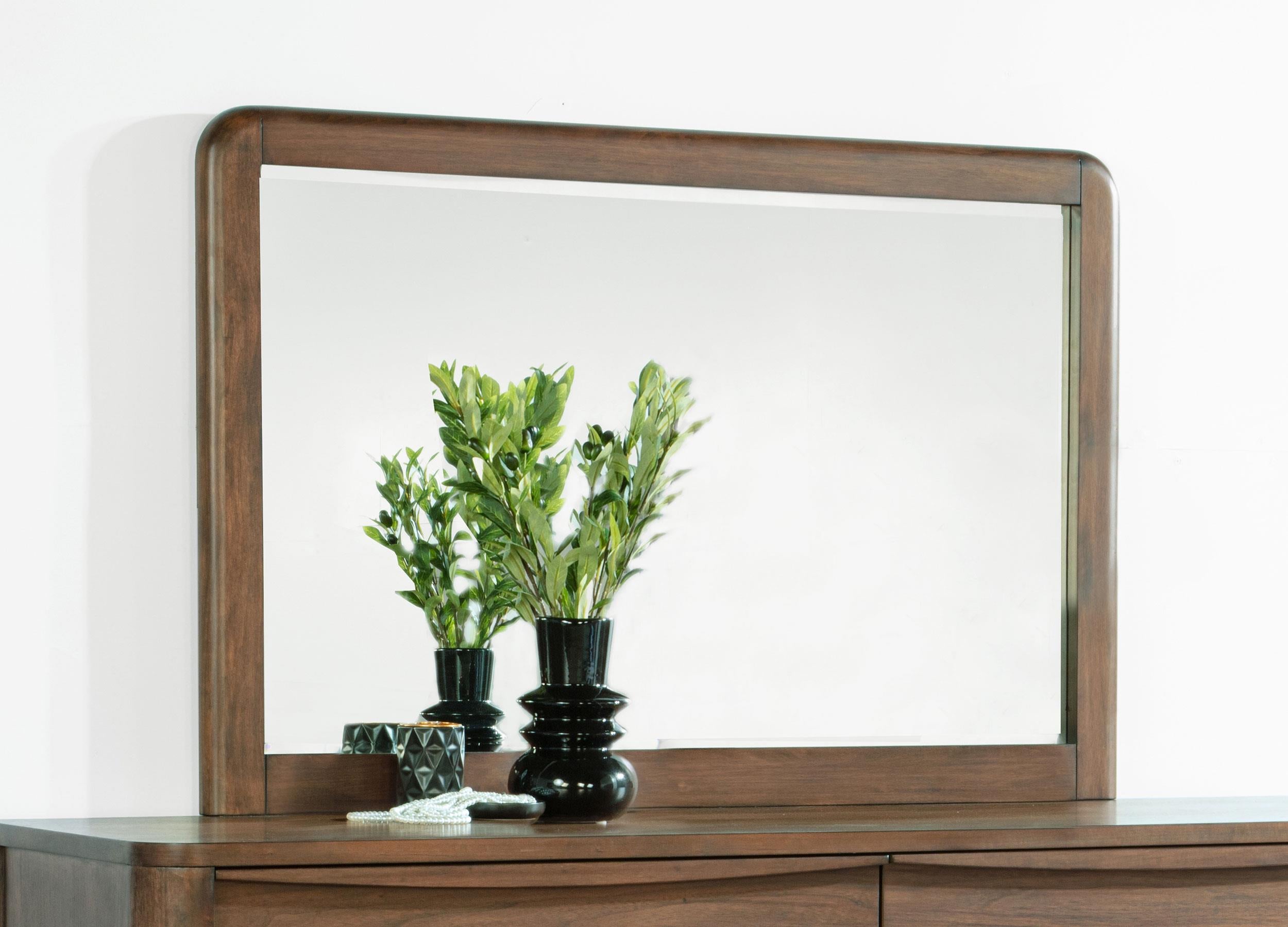 Maderia Dresser Mirror Walnut - 223324
