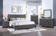 Madsen Gray King Panel Bed - SET | B1700-K-HBFB | B1700-KQ-RAIL - Bien Home Furniture & Electronics