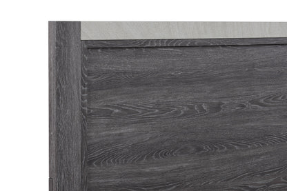Madsen Gray Panel Bedroom Set - SET | B1700-Q-HBFB | B1700-KQ-RAIL | B1700-2 | B1700-4 - Bien Home Furniture &amp; Electronics