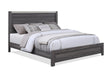 Madsen Gray Queen Panel Bed - SET | B1700-Q-HBFB | B1700-KQ-RAIL - Bien Home Furniture & Electronics