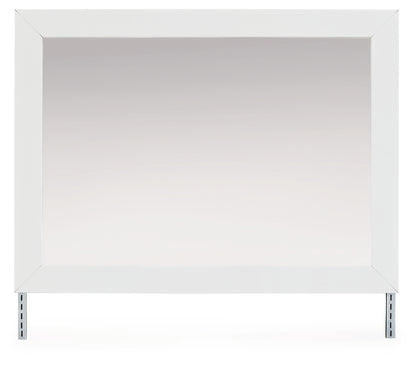 Maeling White Bedroom Mirror - PCB1119-36