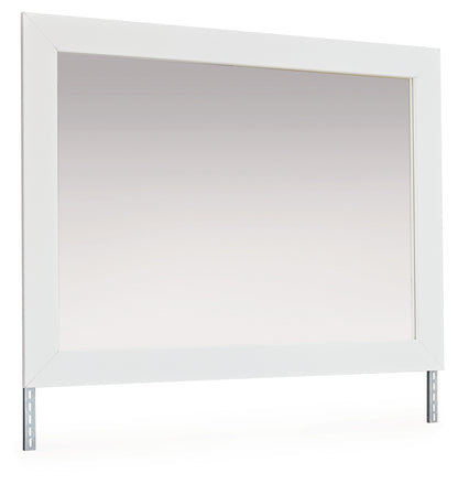 Maeling White Bedroom Mirror - PCB1119-36