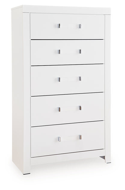Maeling White Chest of Drawers - PCB1119-46