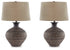 Magan Antique Bronze Finish Table Lamp (Set of 2) - L207354X2