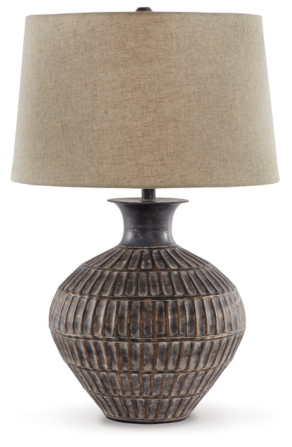Magan Antique Bronze Finish Table Lamp (Set of 2) - L207354X2
