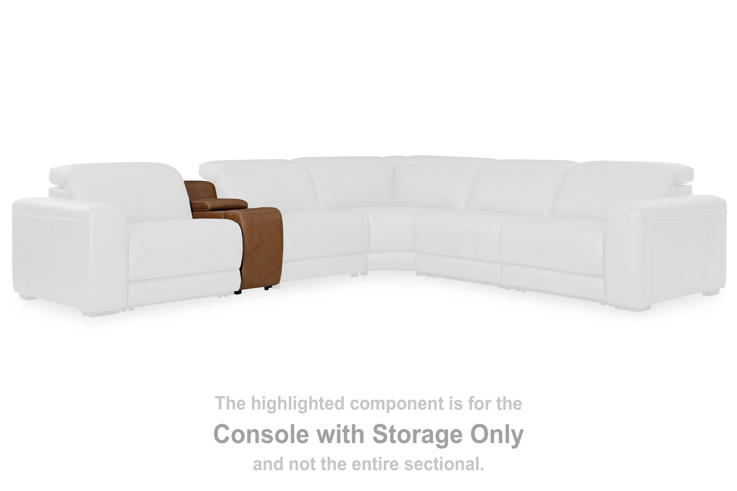 Magic Man Caramel Console with Storage - PCU1070057