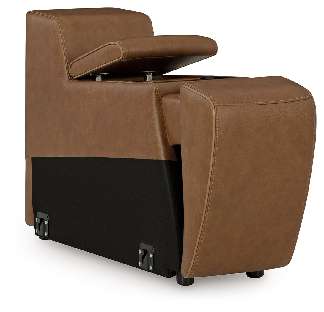 Magic Man Caramel Console with Storage - PCU1070057