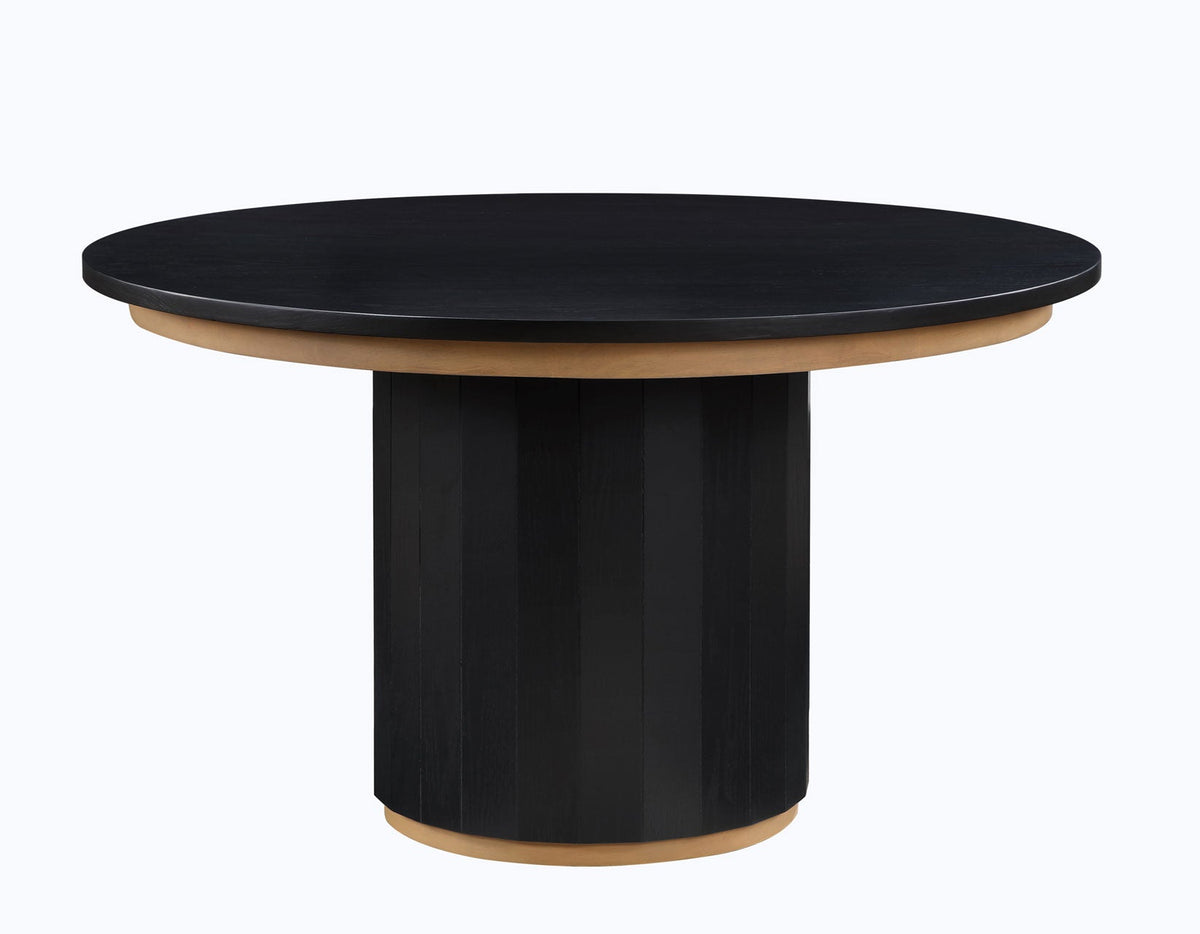 Magnolia Black 52" Round Table Top
