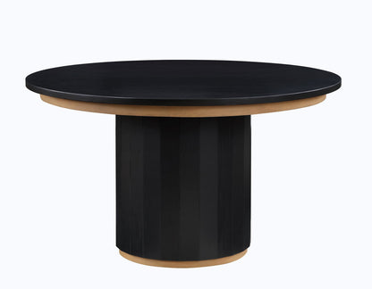 Magnolia Black 52" Round Table Top