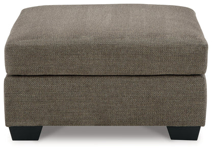 Mahoney 2-Piece Sectional with Ottoman in Chocolate from Ashley - Luna Furniture