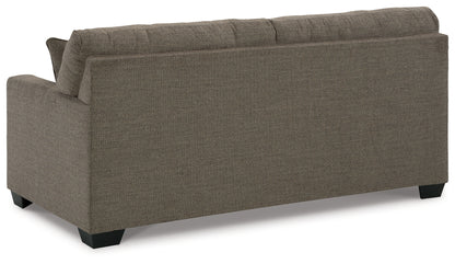 Mahoney Chocolate Full Sofa Sleeper and Chaise - 31005U3