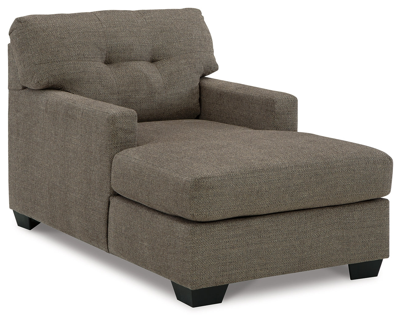 Mahoney Chocolate Full Sofa Sleeper and Chaise - 31005U3