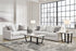 Maitelynn Sofa and Loveseat in Chalk - PKG015432