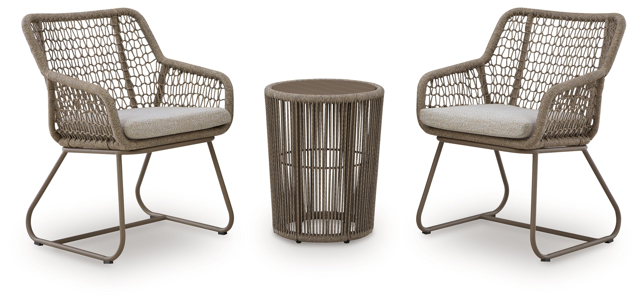 Majors Beach Beige Outdoor Table and 2 Chairs - PCP321-050