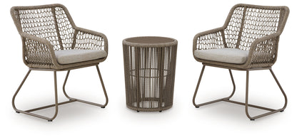 Majors Beach Beige Outdoor Table and 2 Chairs - PCP321-050