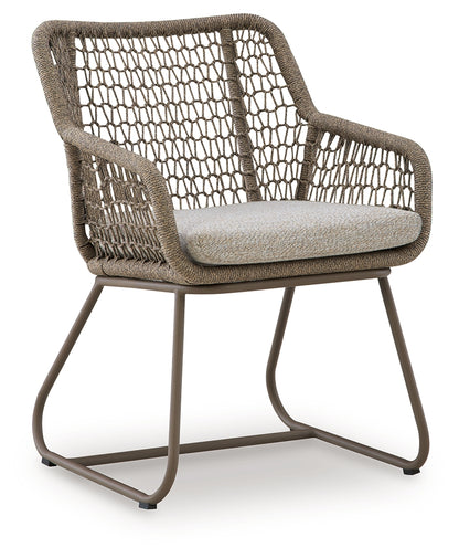 Majors Beach Beige Outdoor Table and 2 Chairs - PCP321-050
