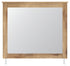 Makidern Tan Bedroom Mirror - PCB1170-36