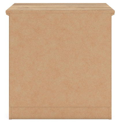 Makidern Tan Nightstand - PCB1170-92