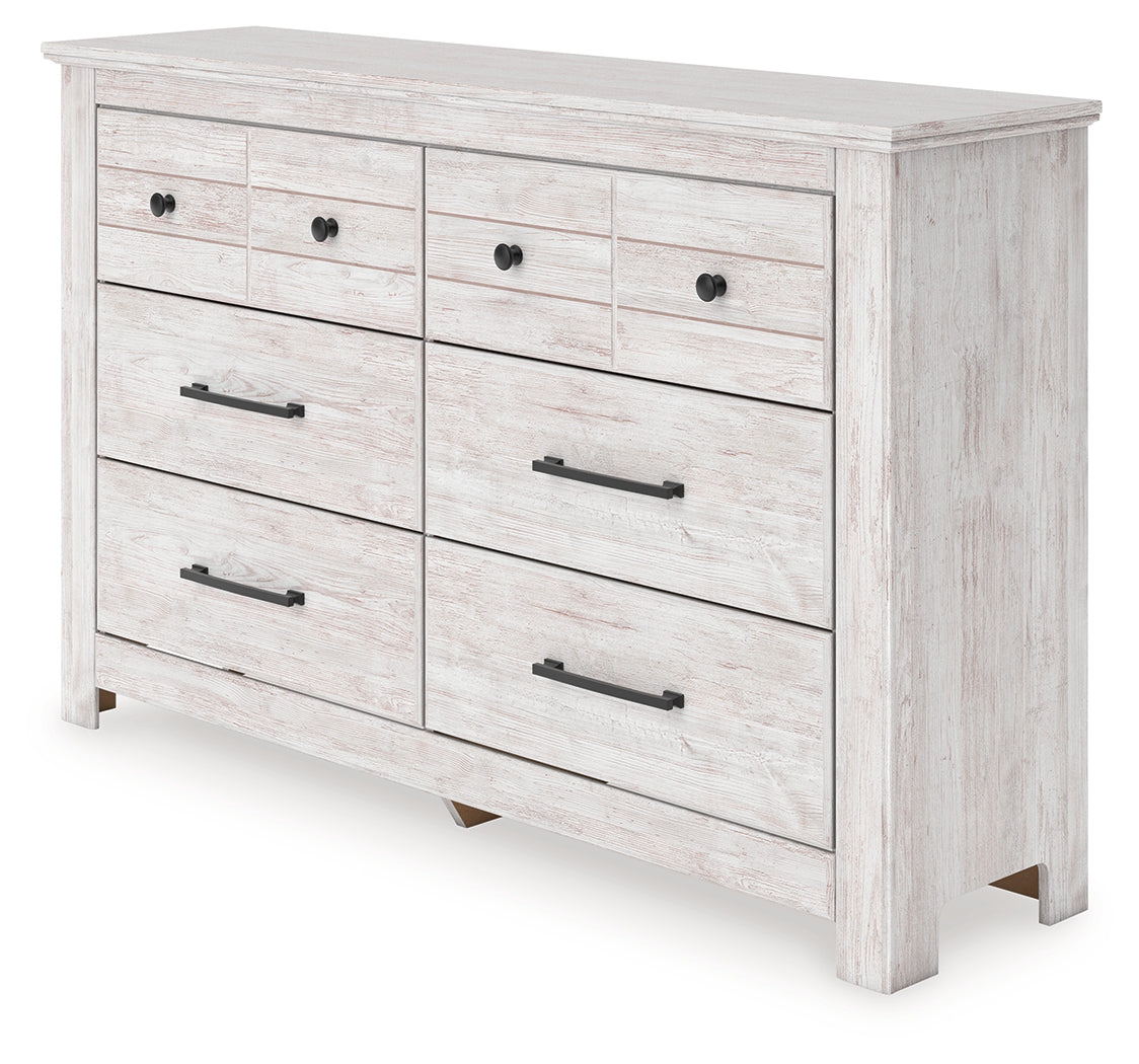 Makidern Whitewash Dresser - PCB1171-31