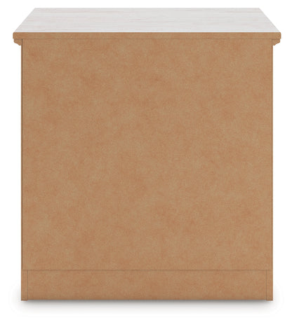 Makidern Whitewash Nightstand - PCB1171-92
