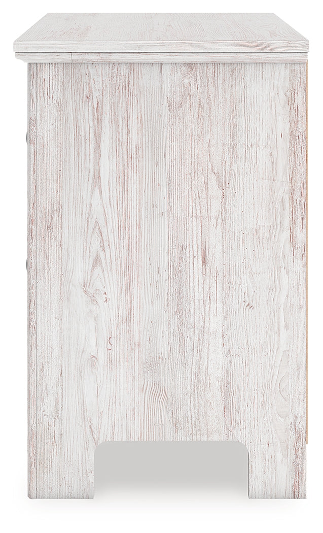 Makidern Whitewash Nightstand - PCB1171-92